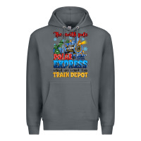 Rock thr north pole polar express admit one round trip Premium Hoodie - MaliasSmallBusiness