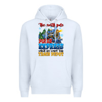 White thr north pole polar express admit one round trip Premium Hoodie - MaliasSmallBusiness