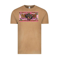 Danchshund Mom License Plate Template Vintage Tee | Teevron