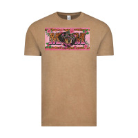 Vintage Coffee danchshund mom license plate template Vintage Tee - BarkalooDesign