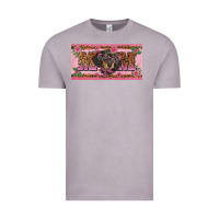 Vintage Zinc danchshund mom license plate template Vintage Tee - BarkalooDesign