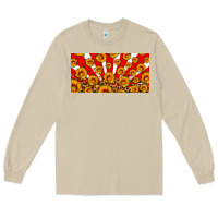 Mushroom usa sunflowers leopard license plate Long Sleeve Tee - HRA Design Shop