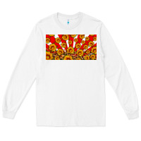 White usa sunflowers leopard license plate Long Sleeve Tee - HRA Design Shop