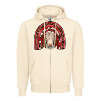 Sandshell valentines hereford rainbow Zipper Hoodie - JahusDesignShop