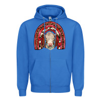 True Royal valentines hereford rainbow Zipper Hoodie - JahusDesignShop