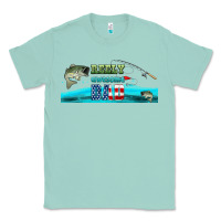 Seafoam reely awesome dad  libbey glass Classic Tee - HRA Design Shop