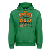 Emerald every child matters thunderbird Urban Hoodie - BarkalooDesign