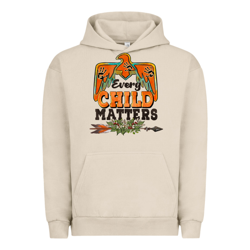 Every Child Matters Thunderbird Urban Hoodie by BarkalooDesign | Teevron