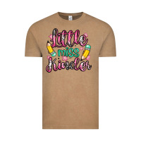 Vintage Coffee little miss kindergarten Vintage Tee - Zillion Design Studio