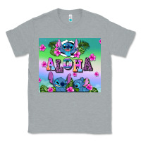 Heather Grey aloha stitch Classic Tee - AdoDesignShop