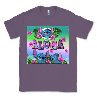 Lavender aloha stitch Classic Tee - AdoDesignShop