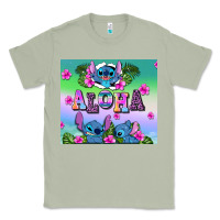 Matcha aloha stitch Classic Tee - AdoDesignShop
