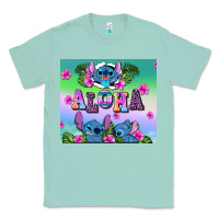 Seafoam aloha stitch Classic Tee - AdoDesignShop