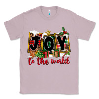 Lilac Joy To The World Classic Tee - FaDigitalArtStudio