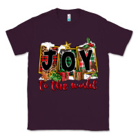 Plum Joy To The World Classic Tee - FaDigitalArtStudio