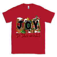 Red Joy To The World Classic Tee - FaDigitalArtStudio