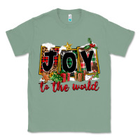 Sage Joy To The World Classic Tee - FaDigitalArtStudio