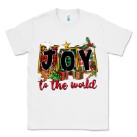 White Joy To The World Classic Tee - FaDigitalArtStudio