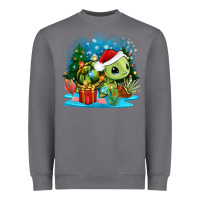 Storm christmas turtle Heavyweight Sweatshirt - Zillion Design Studio