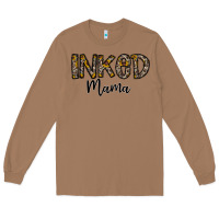 Toasted Coconut ınked mama Long Sleeve Tee - CowhideDigitalArt
