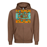 Chestnut Sunflower Leopard Thanksgiving Love Zipper Hoodie - Artiststas