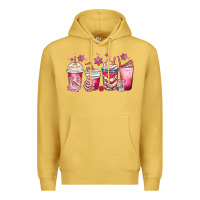 Antique Gold christmas debbie cake white coffee cups Premium Hoodie - MaliasSmallBusiness