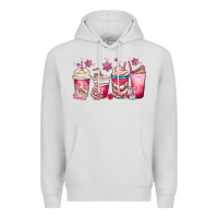 Dove Grey christmas debbie cake white coffee cups Premium Hoodie - MaliasSmallBusiness