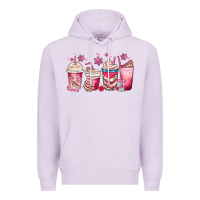 Lilac christmas debbie cake white coffee cups Premium Hoodie - MaliasSmallBusiness