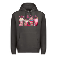 Smoke christmas debbie cake white coffee cups Premium Hoodie - MaliasSmallBusiness