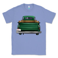 Colony Blue western green truck back view Classic Tee - FaDigitalArtStudio