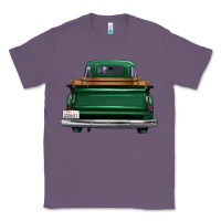 Lavender western green truck back view Classic Tee - FaDigitalArtStudio
