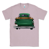 Lilac western green truck back view Classic Tee - FaDigitalArtStudio