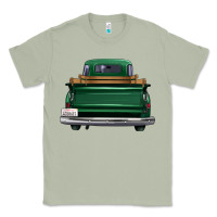 Matcha western green truck back view Classic Tee - FaDigitalArtStudio