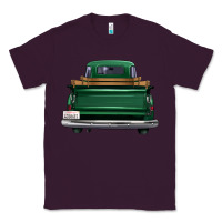Plum western green truck back view Classic Tee - FaDigitalArtStudio