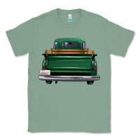 Sage western green truck back view Classic Tee - FaDigitalArtStudio