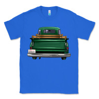 True Royal western green truck back view Classic Tee - FaDigitalArtStudio