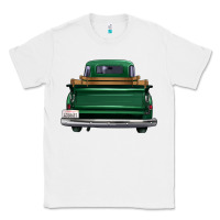 White western green truck back view Classic Tee - FaDigitalArtStudio