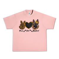 Salmon peace love shepherd Urban Heavy Tee - RanaPortraitStore