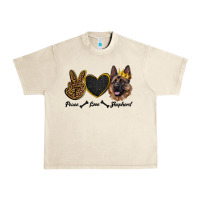 Sandshell peace love shepherd Urban Heavy Tee - RanaPortraitStore