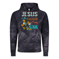 Cloud Black jesus is the anchor of my soul Vintage Hoodie - texasbilliewilder