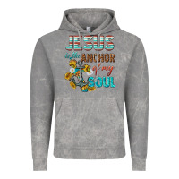 Cloud Rock jesus is the anchor of my soul Vintage Hoodie - texasbilliewilder