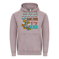 Vintage Zinc jesus is the anchor of my soul Vintage Hoodie - texasbilliewilder