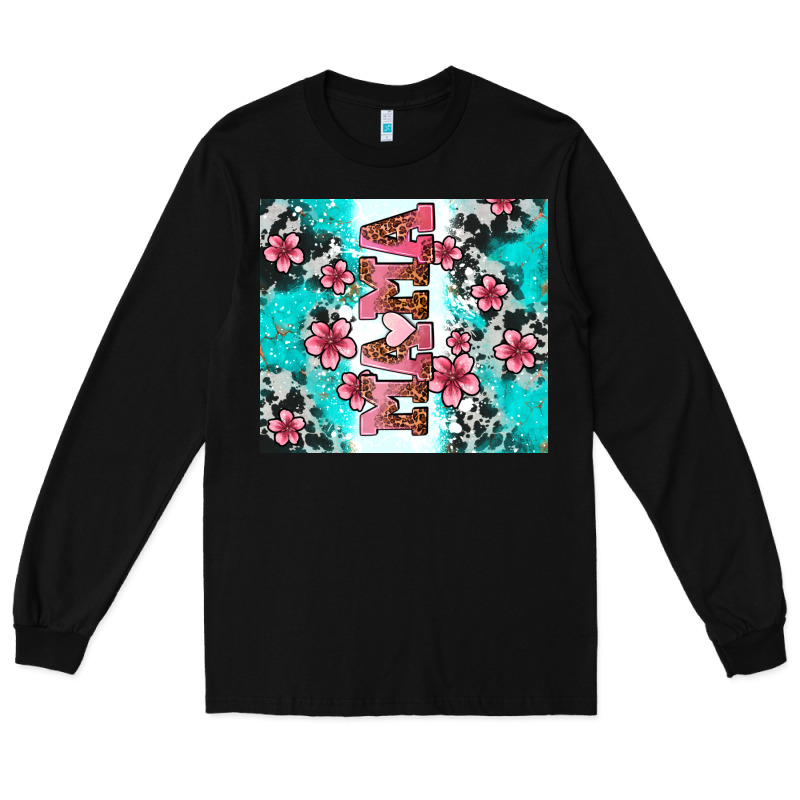 Floral Mama Long Sleeve Tee by AdoDesignShop | Teevron