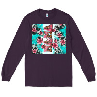 Plum floral mama Long Sleeve Tee - AdoDesignShop