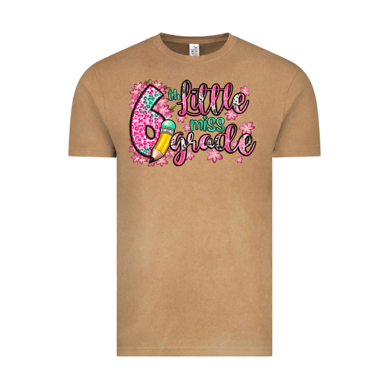 Little Miss 6th Grade Vintage Tee by Zillion Design Studio | Teevron