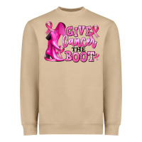 Mushroom give cancer the boot Heavyweight Sweatshirt - RanaPortraitStore