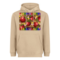 Mushroom Teacher Crayons And Apples Heavyweight Hoodie - LillyAllenDesigns
