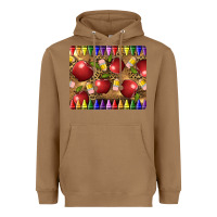 Toasted Coconut Teacher Crayons And Apples Heavyweight Hoodie - LillyAllenDesigns