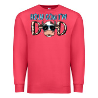 Cardinal holy cow i'm dad Premium Sweatshirt - MaliasSmallBusiness