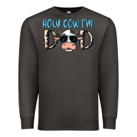 Smoke holy cow i'm dad Premium Sweatshirt - MaliasSmallBusiness
